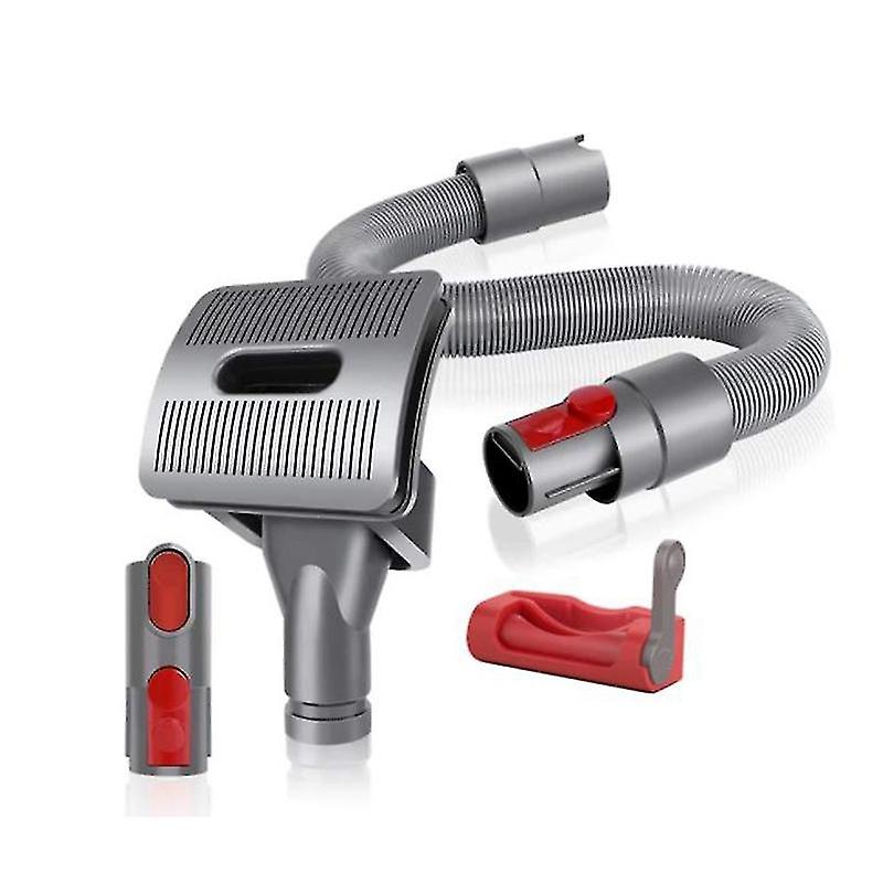 Pet Brush Grooming Tool And Flexible Extension Hose Compatible For V11 V10 V8 V7 Vacuum Cleaner