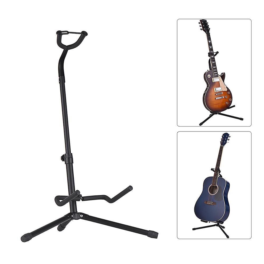 Metal Guitar Floor Stand Musical Instrument Tripod Holder