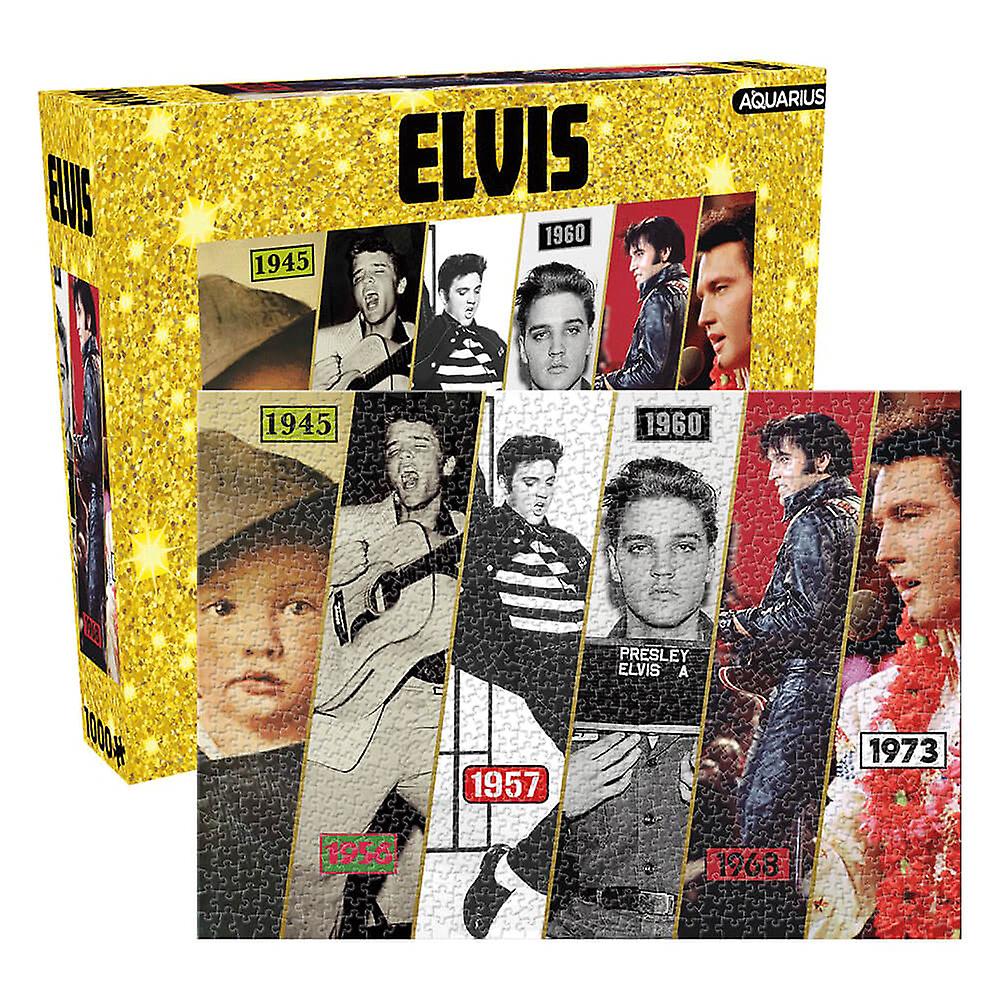 Elvis Timeline Puzzle 1000 Pieces Officially Licensed Merchandise Ages 14 and Up