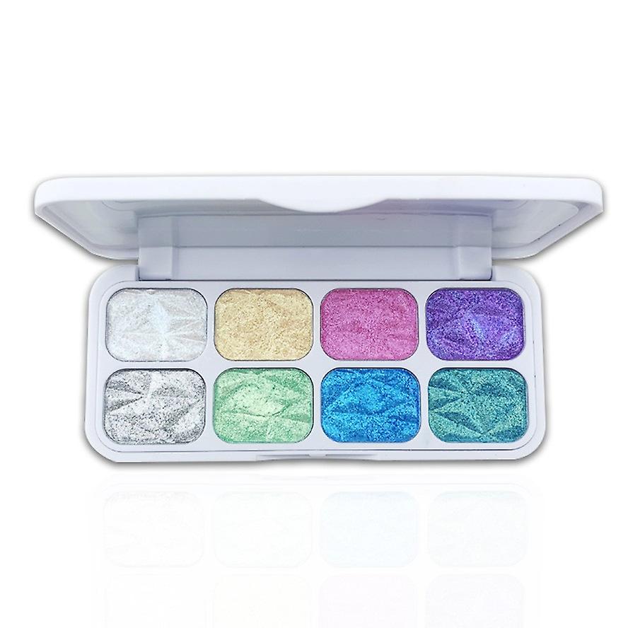 Macaron Chameleon High Disc Polarized Bright 8 Colors Truncated Color Eye Shadow