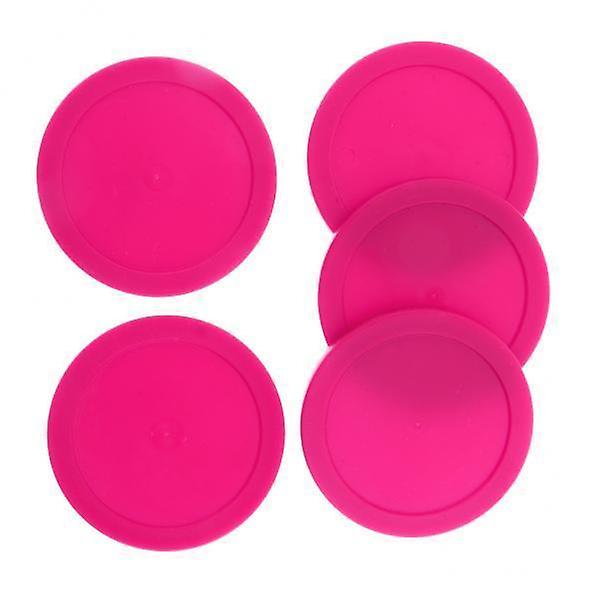 3x5 κομμάτια 62mm Air Hockey αντικατάστασης πακ για πλήρους μεγέθους πίνακες χόκεϊ αέρα ροζ