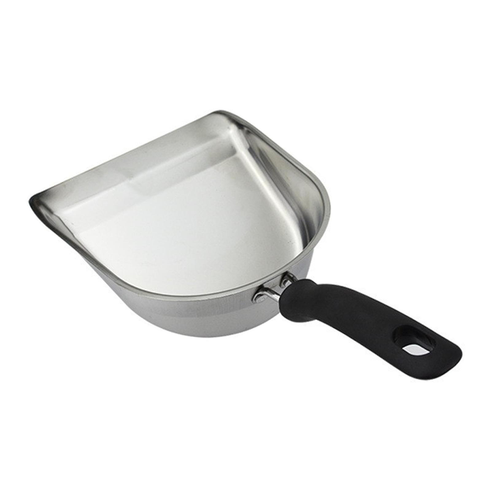 Mini Stainless Steel Garbage Shovel Small Handheld Dustpan Portable Tool