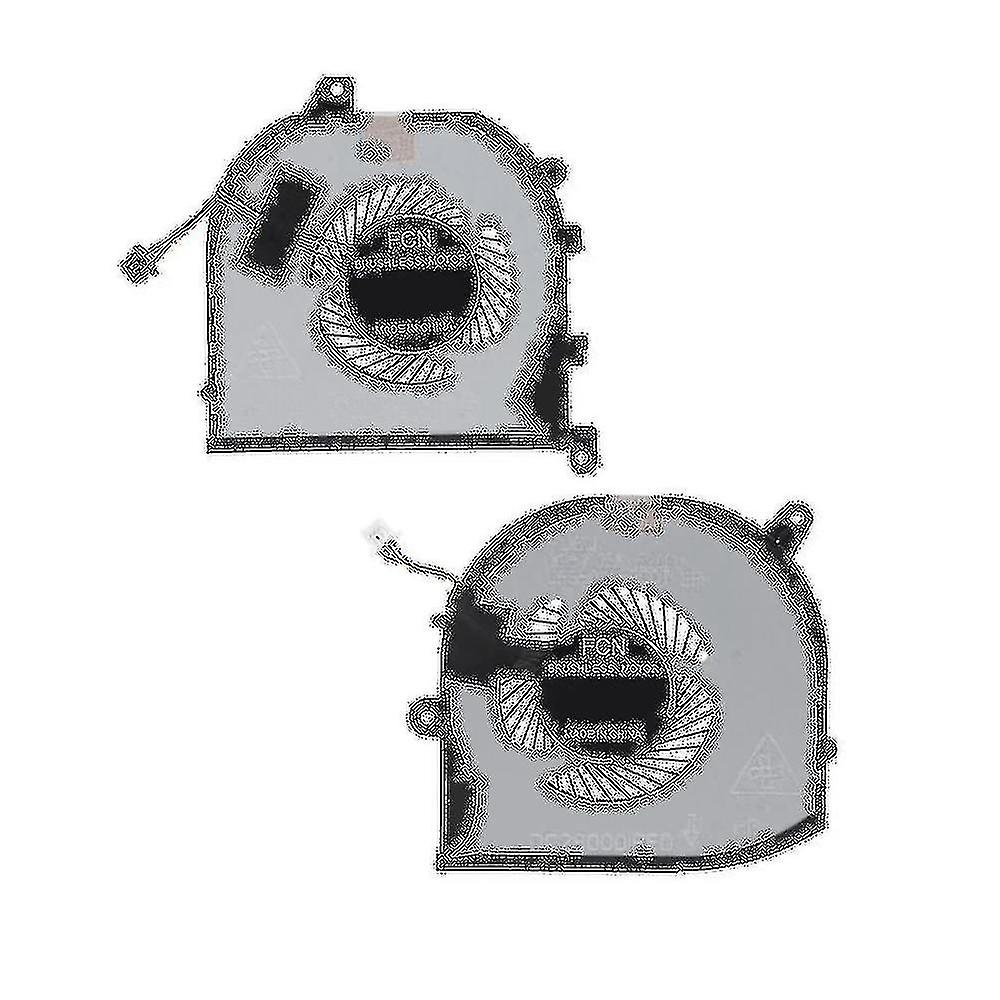 CPU + GPU-Lüfter Xps 15 9570 7590 Precision 5530 P56F002 Laptop CPU + GPU-Lüfter