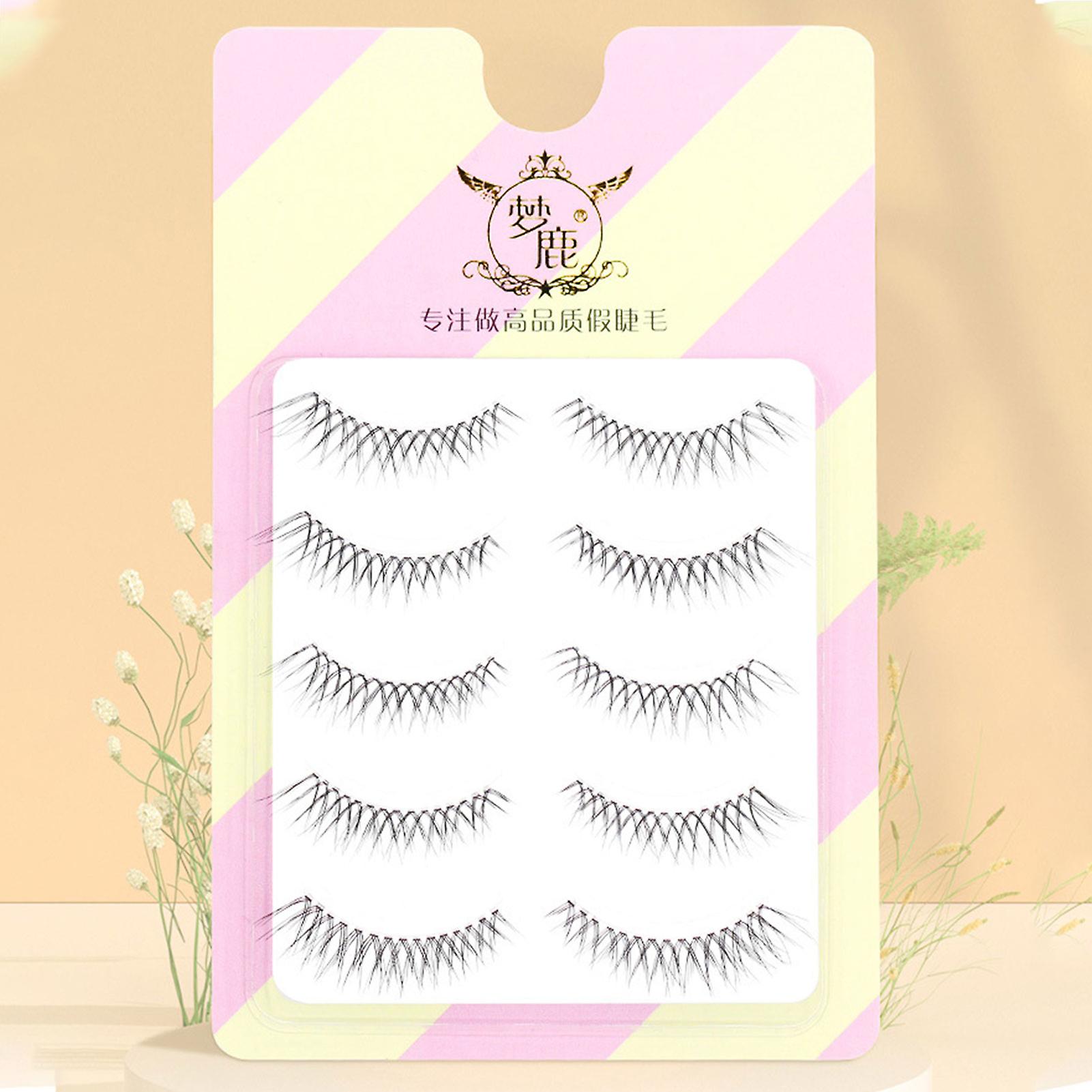 Stereo Curly False Eyelashes With Exquisite Handmade Workmanship For Stage Performance Party Makeup