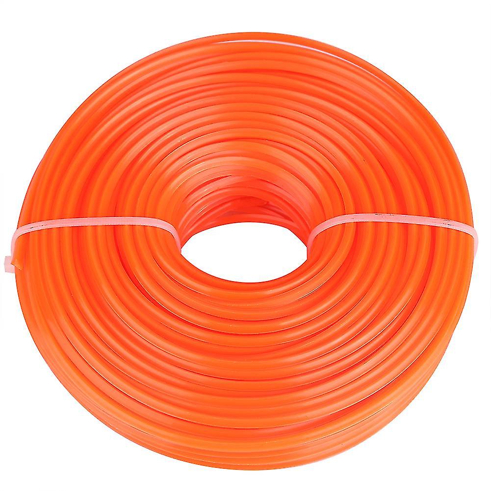 3mm Nylon Trimmer Line Square String Cord for Petrol Grass Trimmer 50m Durable Weed Eater Replacement Wire