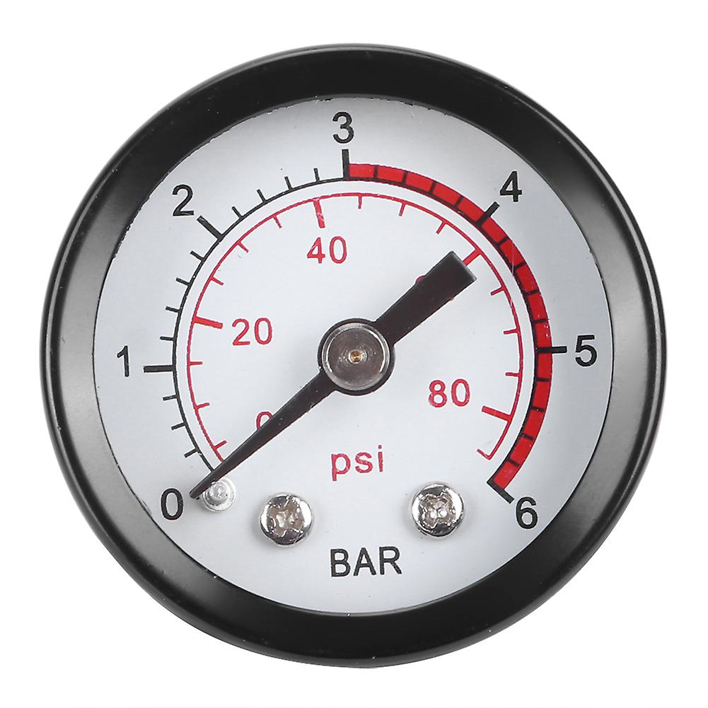 0-6BAR 0-80psi Atomizer Pressure Gauge Replacement for Stainless Steel Sprayer Accessories Durable Accurate Measurement Tool