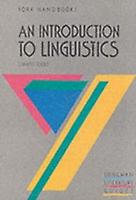Introduction To Linguistics by L. Todd Paperback