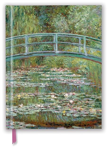 Claude Monet Bridge Over A Pond Of Water Lilies Blank Sketch Book Notebook  blank book Book