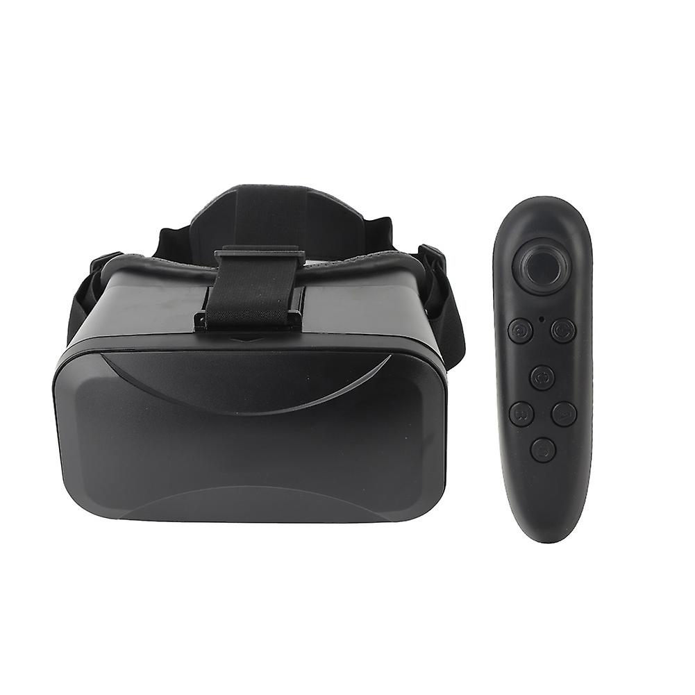 Immersive 3D VR Headset with Gamepad for iOS & Android - Perfect for Myopic Users