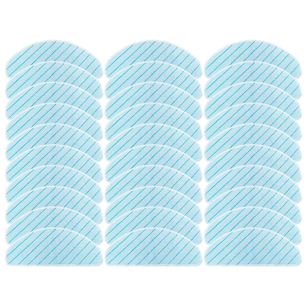 30 PCS Replacement Mopping Pads for Ecovacs DEEBOT OZMO T9 T9 AIVI~9882