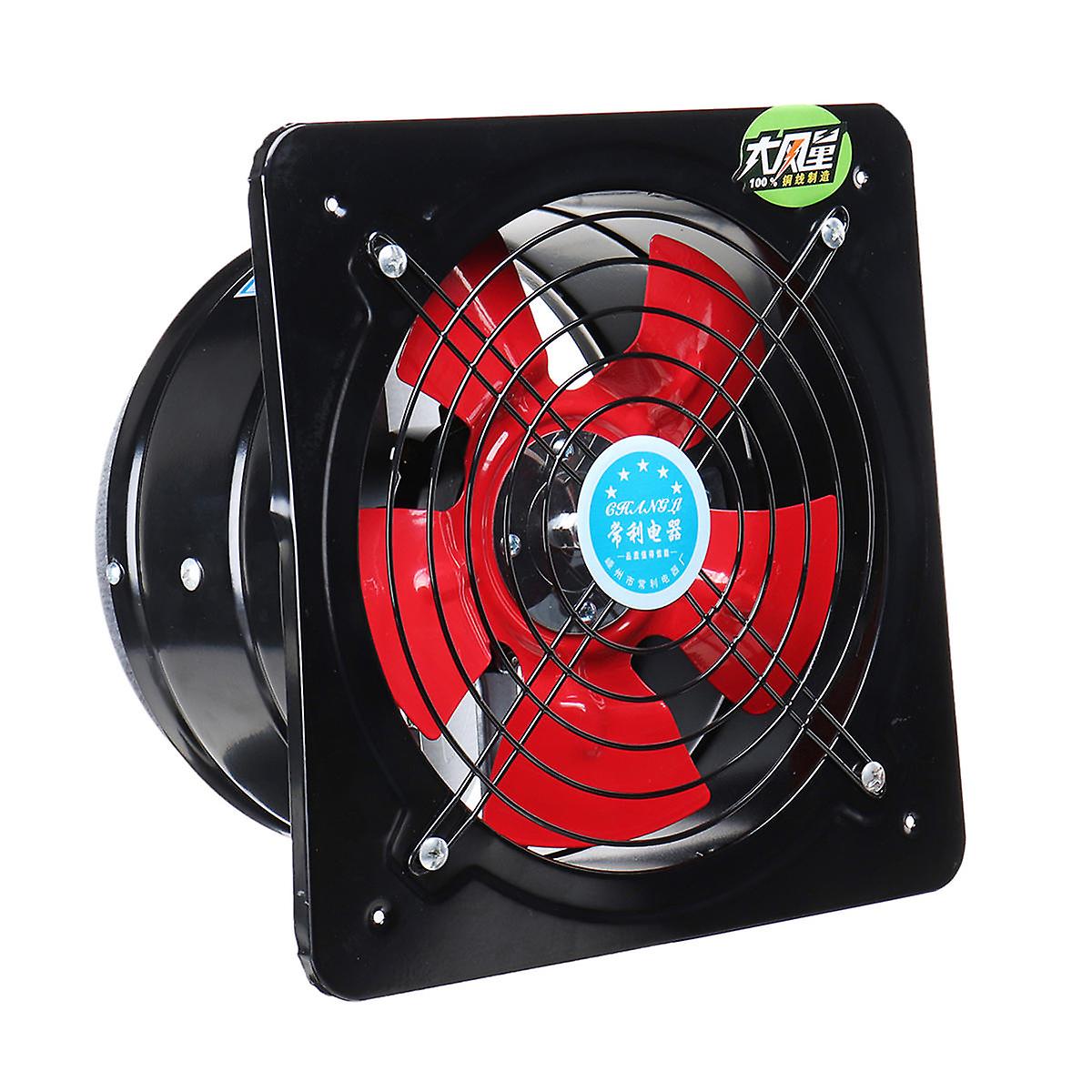 GreenZech 10Inch 220v 100w Booster Fan Extractor Dryer Vent Ventilator Blower Fan Ventilation Fan Ex