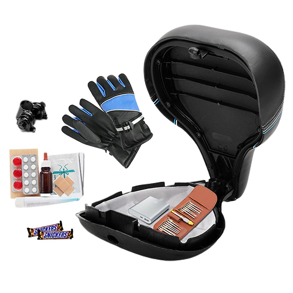 Seat, Shock, Absorbing, Waterproof, Storage, Saddle