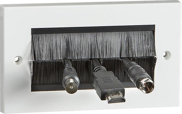 Knightsbridge Double Size Brush Module Faceplate (complete) - NETBRUSH4G