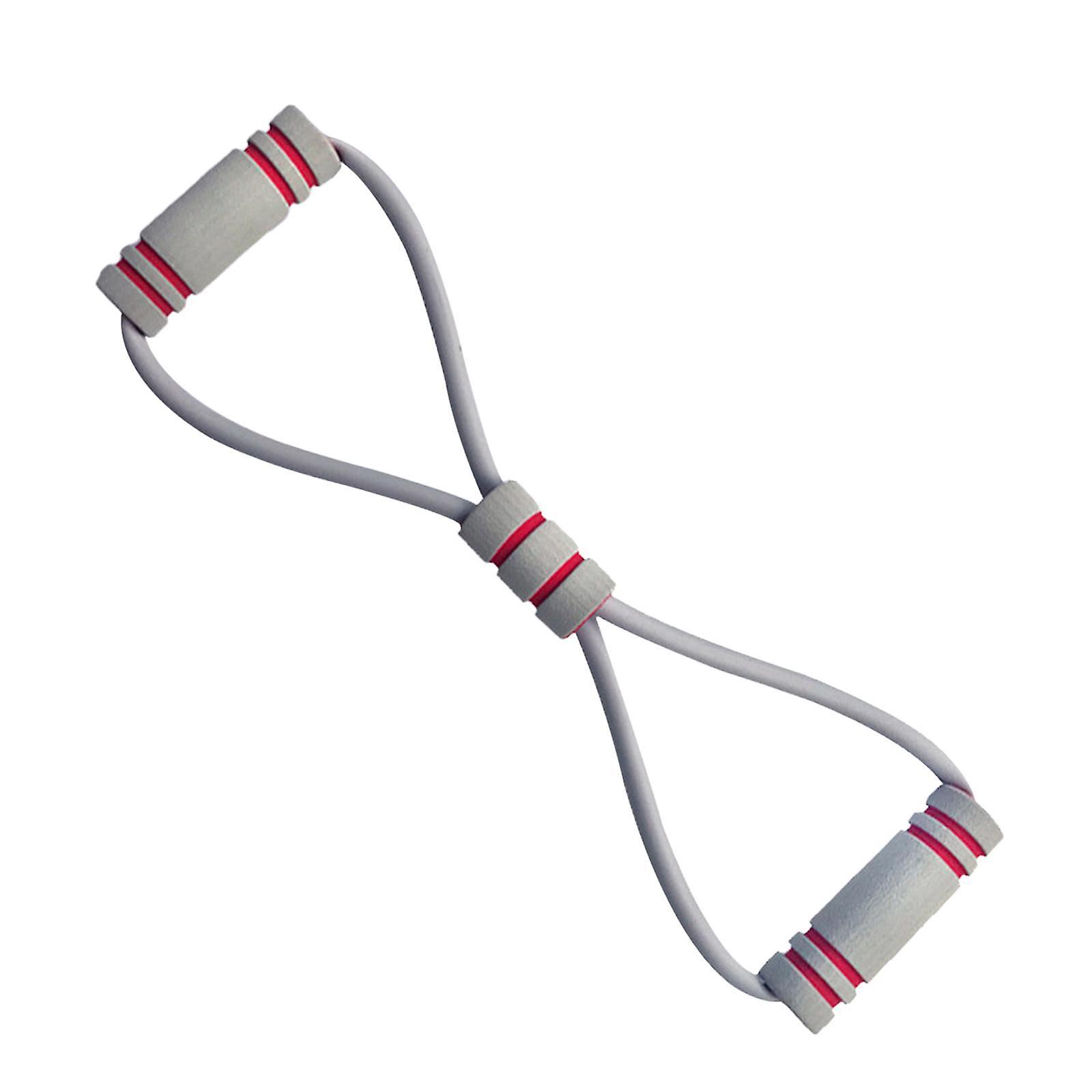 8シェイプレジスタンスバンド筋力トレーニングポータブル軽量ヨガトレーニング