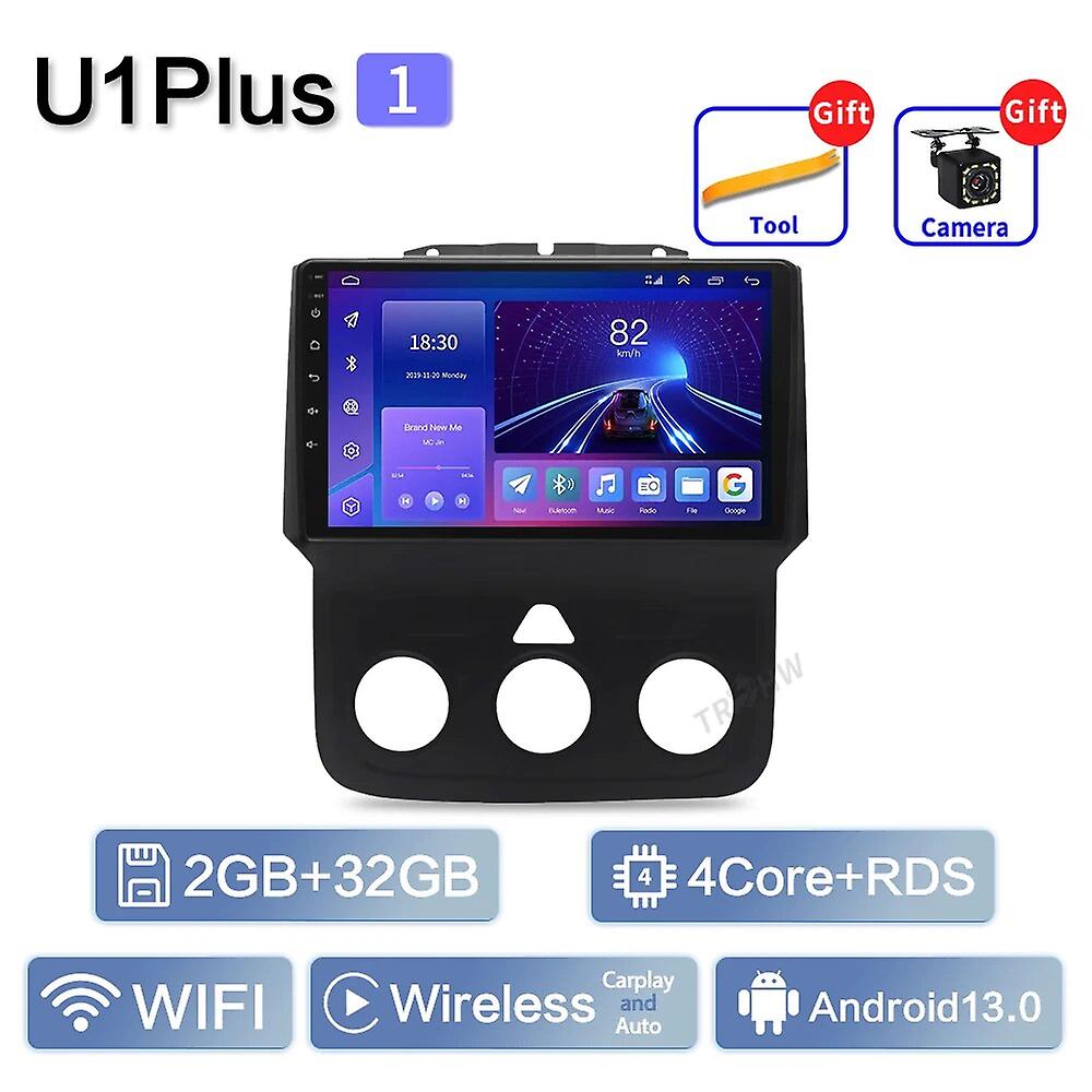 For Dodge Ram 4 Iv Dj Ds 2013 - 2019 Car Radio Multimedia Video