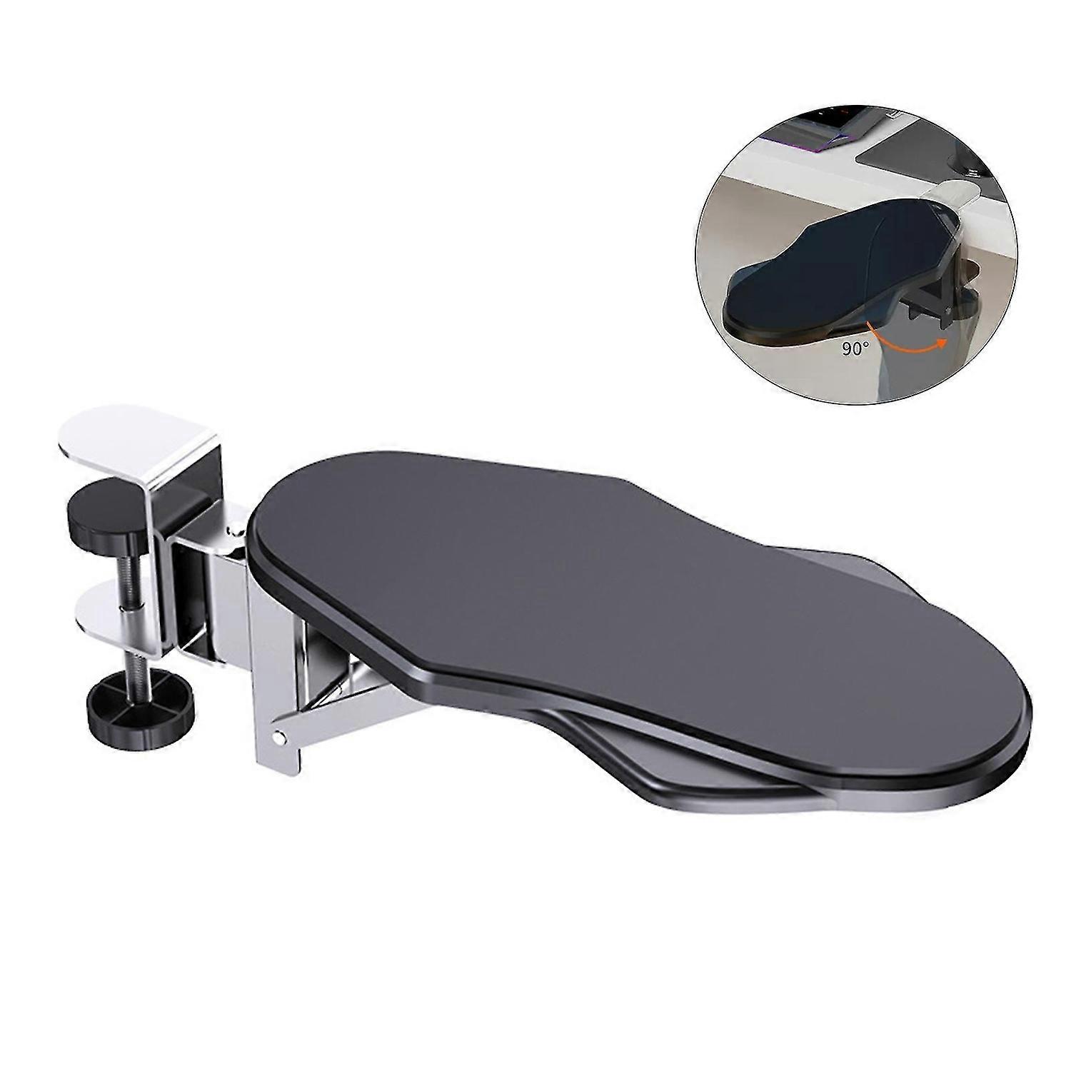 Computer Arm Rest Sponge Cushion Adjustable Rotatable Folding Punch Free Strong Load Bearing Compute