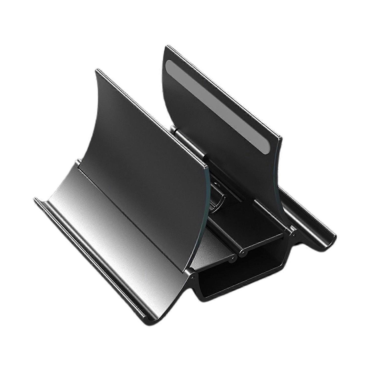 Automatic Adjustment Non-slip Silicone Laptop Vertical Stand Gravity Self-Locking Storage Desktop Co