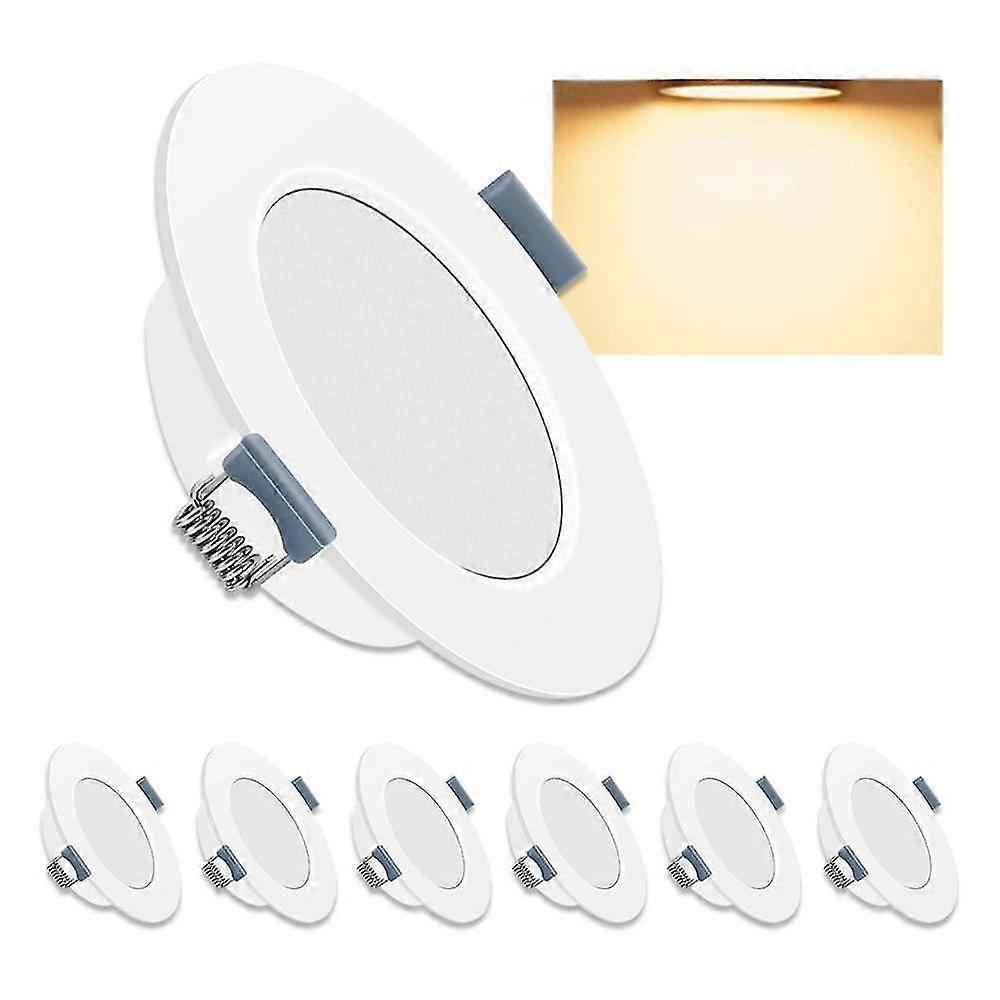 4w Led Ultra Thin Downlight Recessed Ceiling Light White Spotlight 6x