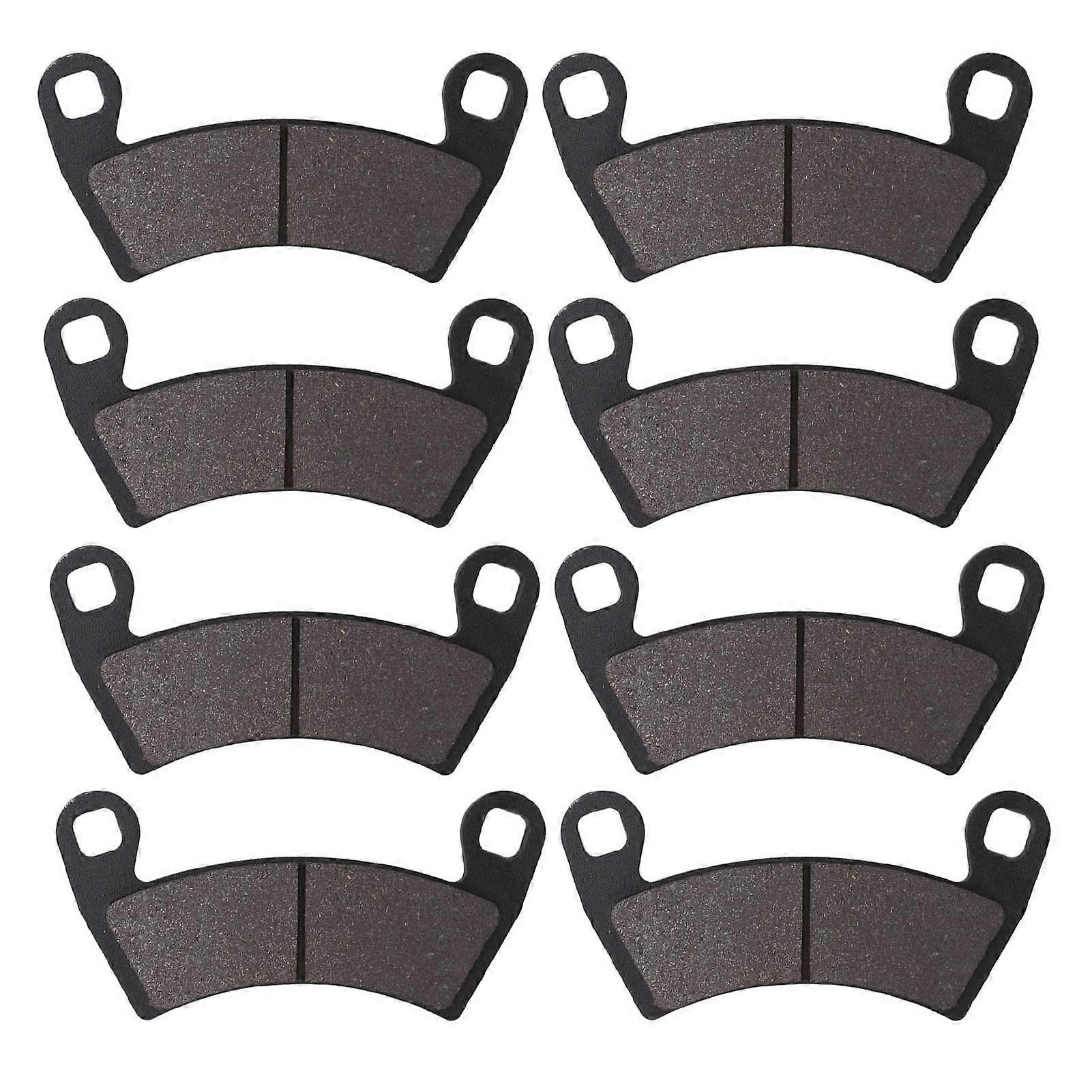 8Pcs Brake Pad Set 2203747 Metal Front and Rear Brake Pads Replacement for Polaris RZR XP 1000 2014 to 2020 E2U511