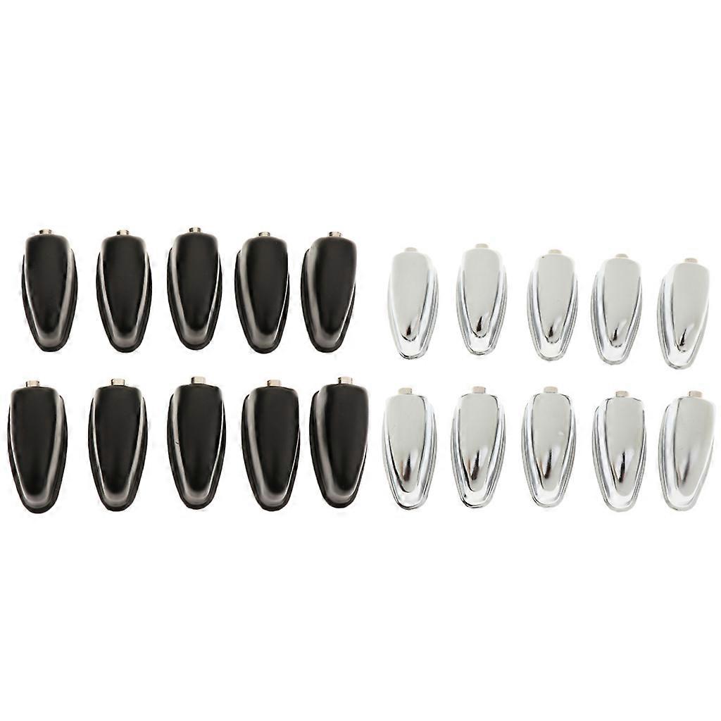 Tooyful Pack Of 10 Iron Snare Drum Lugs Bass Drum Claw Hooks Percussion Instrument Accessory Eeplacement Parts End Tom Drum Lug