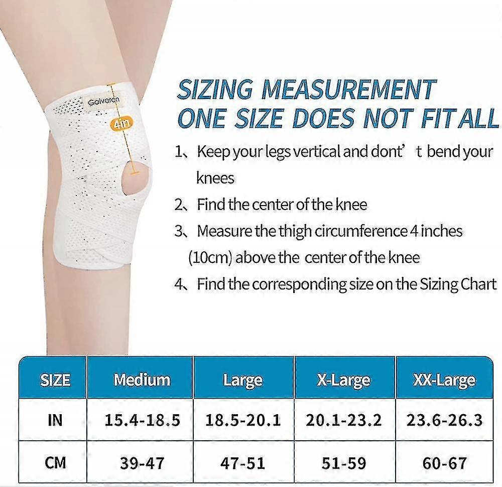 Genouillère avec stabilisateurs latéraux,pour la douleur au genou