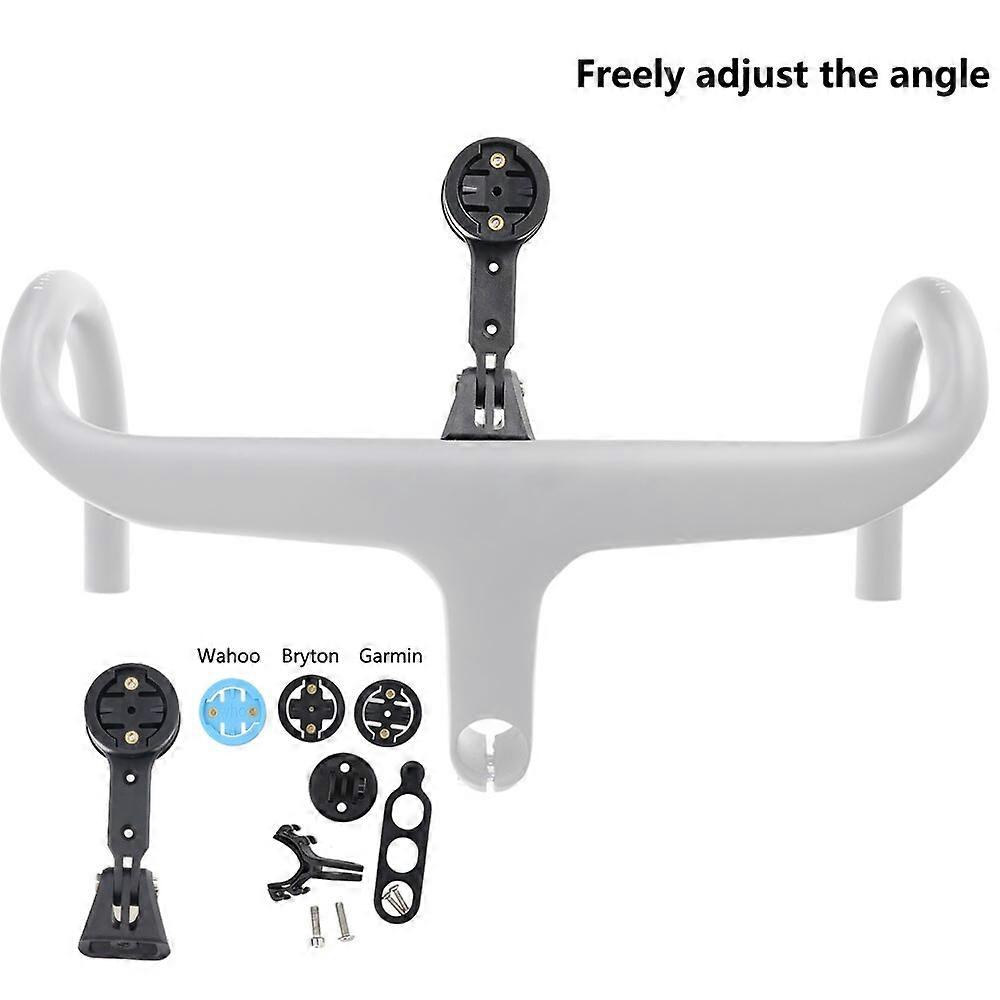 Bicycle Computer Plastic Mount Road Bike Cycling Computer Stopwatch Speedometer for Garmin Wahoo Bryton Gopro Light Holder