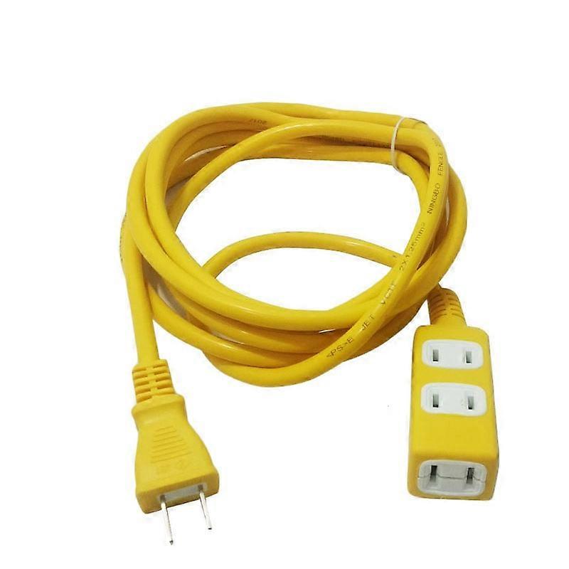 Strømuttak, 1 i 3, Japan HOME, 2 flate stikkontakter, elektromobillader, grenuttak, total lengde 48cm