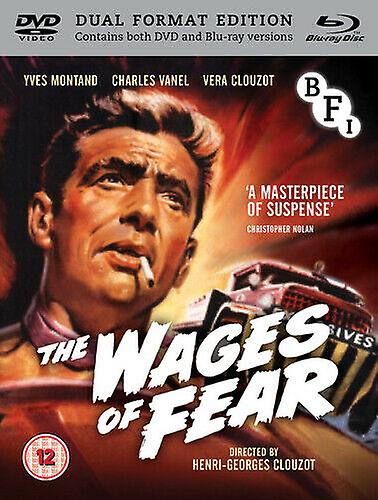 The Wages of Fear DVD (2017) Yves Montand Clouzot (DIR) cert tc 2 discs - Region 2