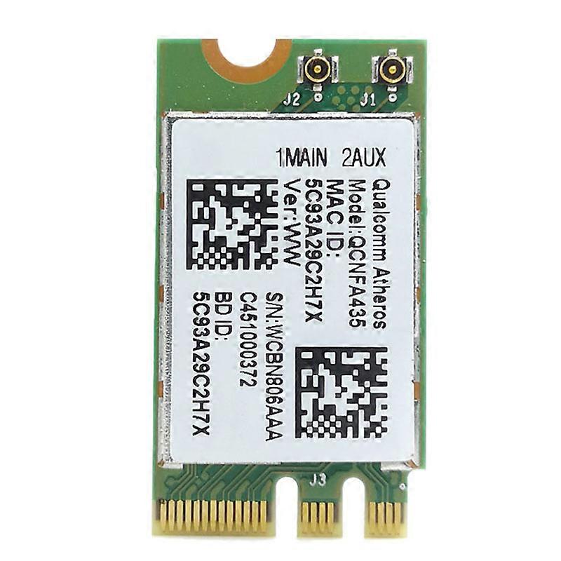 Wireless Adapter Card for Qualcomm Atheros QCA9377 QCNFA435 802.11AC 2.4G/5G NGFF WIFI CARD Bluetoo