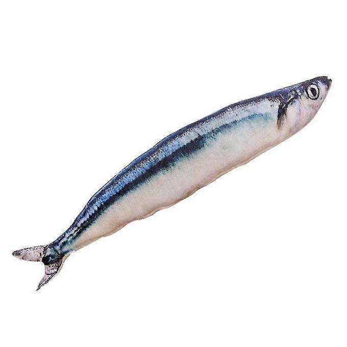Pet Cats Artificial Plush Fish Shaped Catnip Dental Teeth-XD2458-191