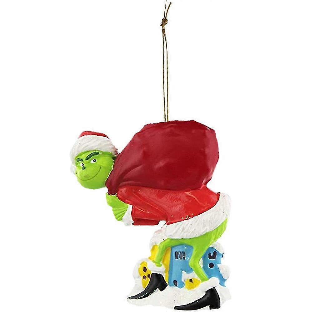 الوحش الأخضر عيد الميلاد زينة عيد الميلاد شجرة عيد الميلاد توبر الحلي ، ديكورات عيد الميلاد تحت عنوان لوازم الحزب ، عيد الميلاد الاحتفالية سلسلة المفاتيح الديكورات
