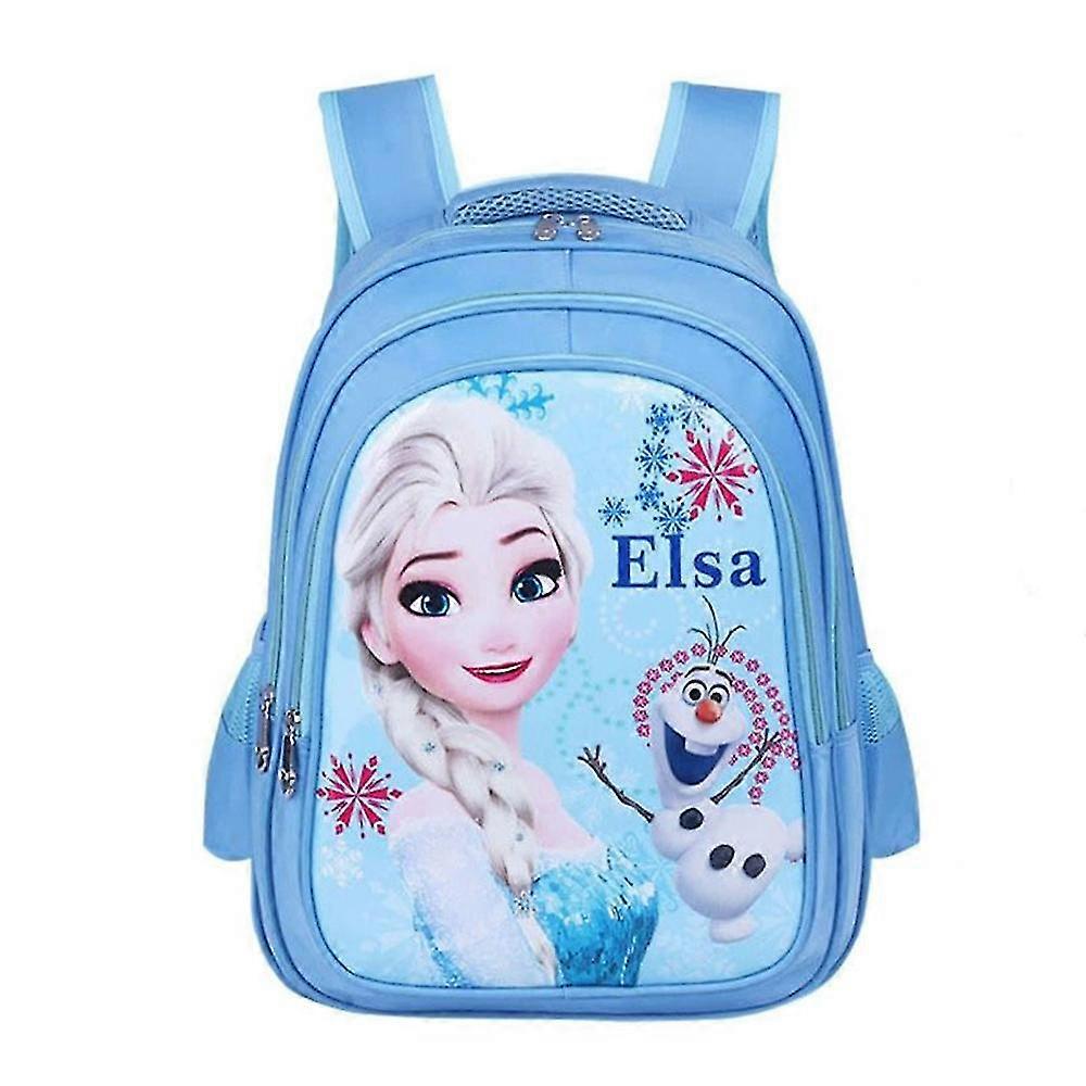 Frozen Elsa Backpack Children Rucksack Cartoon School Bag Kids Girls Travel Shoulder Bag