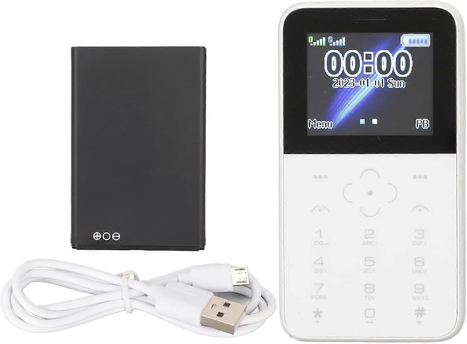 Dual SIM Mobile Phone with Big Buttons for Senior Students, 1.8 Inch Screen, 2G GSM, 1,400 MAh Battery with Parental Controls, No Games