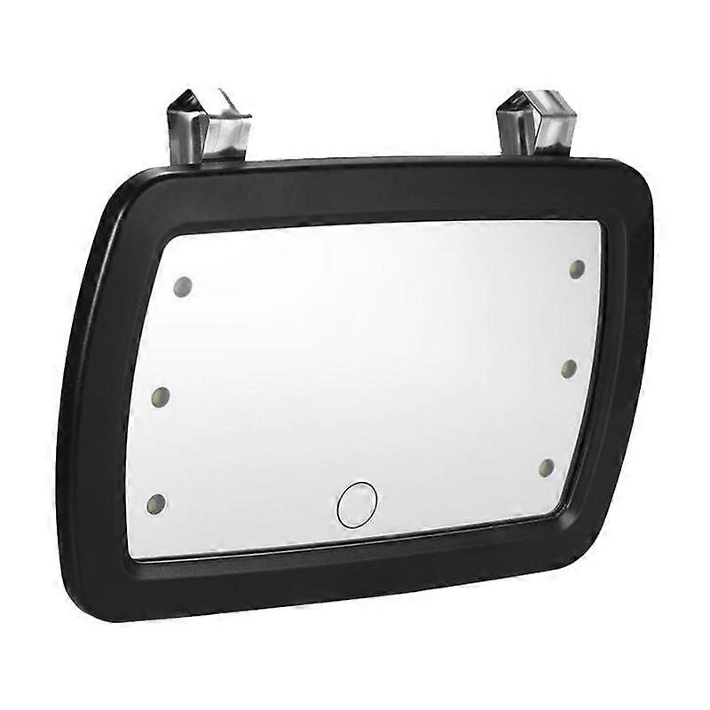 Automatic mirror makeup light for car, LED, HD, universal type, finger, touch screen, switch, glass, portable, fill