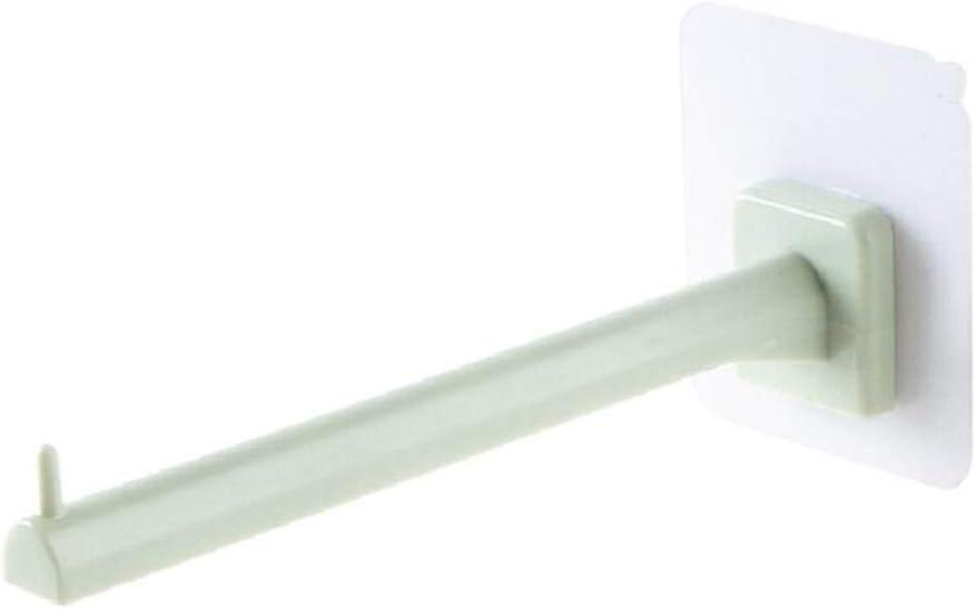 Clothes rack storage.Clothes Hanger Wall Mounted Paste Plastic Multipurpose Storage Rack for Scarf Coat,Green