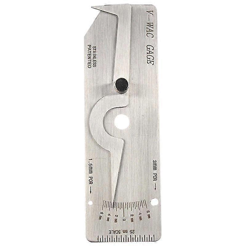 Fillet 20mm Digital Welding Gauge Weld Seam Fillet Inspection Metric Inch Weld Gauge