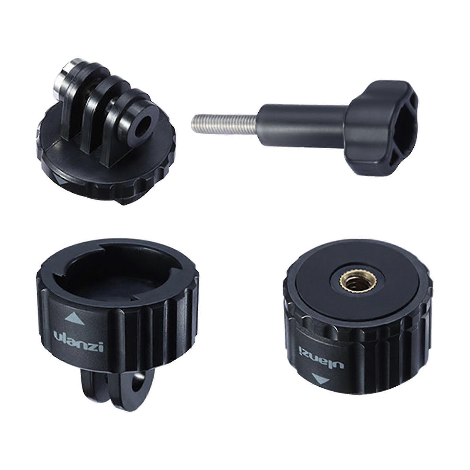 Small Detachable Dual Interface Magnetic Camera Mount Easy Install Fit For GoPro