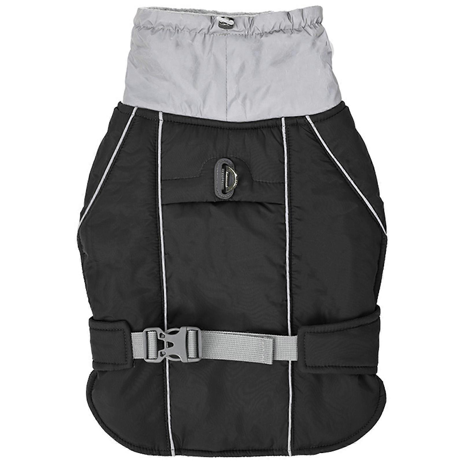 Cold Weather Dog Coat Warm Dog Jacket Reflective Dog Coat Waterproof Windproof Dog Winter Coat Reversible Stormguard Dog Snow Jacket Snowsuit Dog Vest