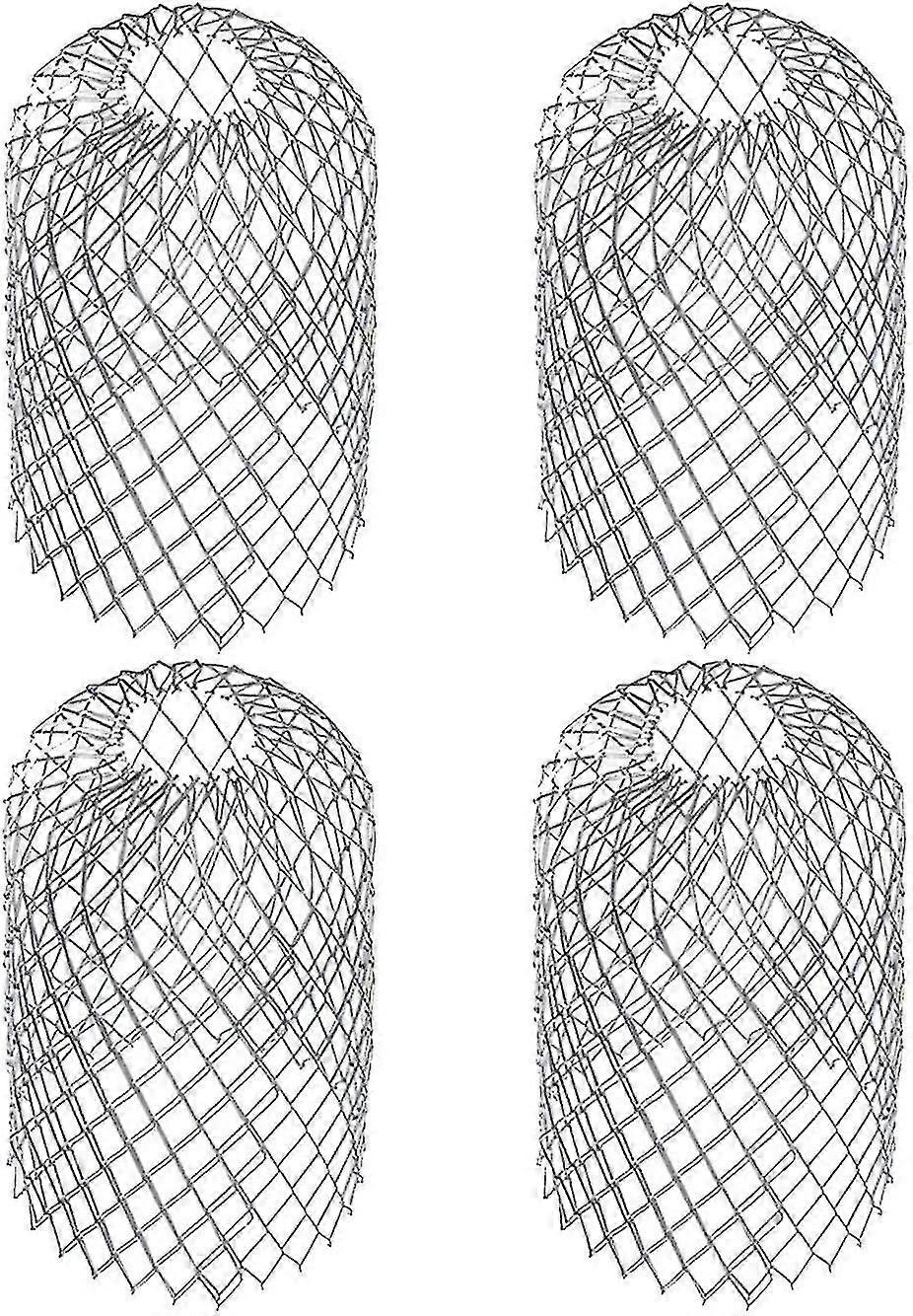 4 Pieces For Gutter Approx Gutter Filters Gutter Mesh Stop Leaf Strainer Leaf Guard Gutter Cover Stainless Steel 8*15cm