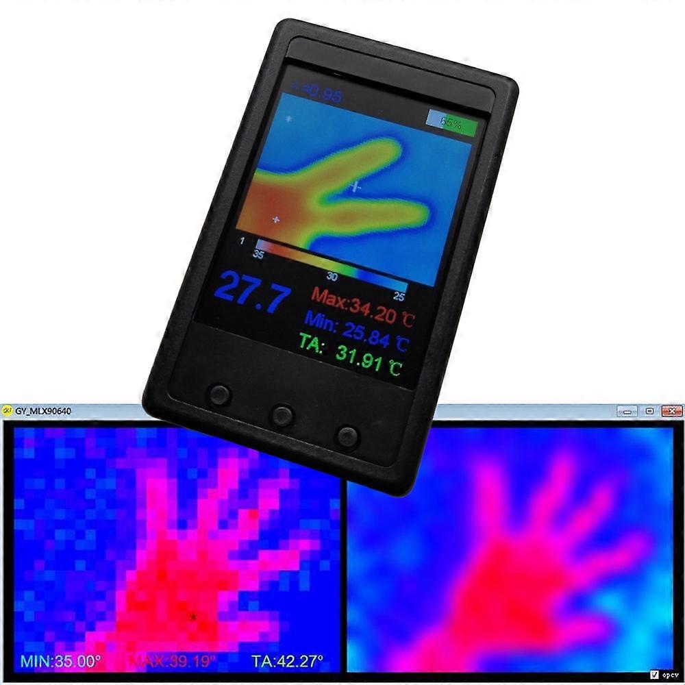 Handheld Infrared Imaging Camera LCD Thermal Imager Temperature Detection Device