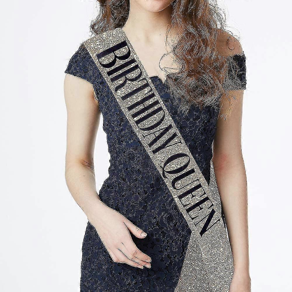 Birthday Queen Sash & Rhinestone Tiara Kit - 21st 30th Birthday Gifts Birthday Sash For Women Birthday Pa