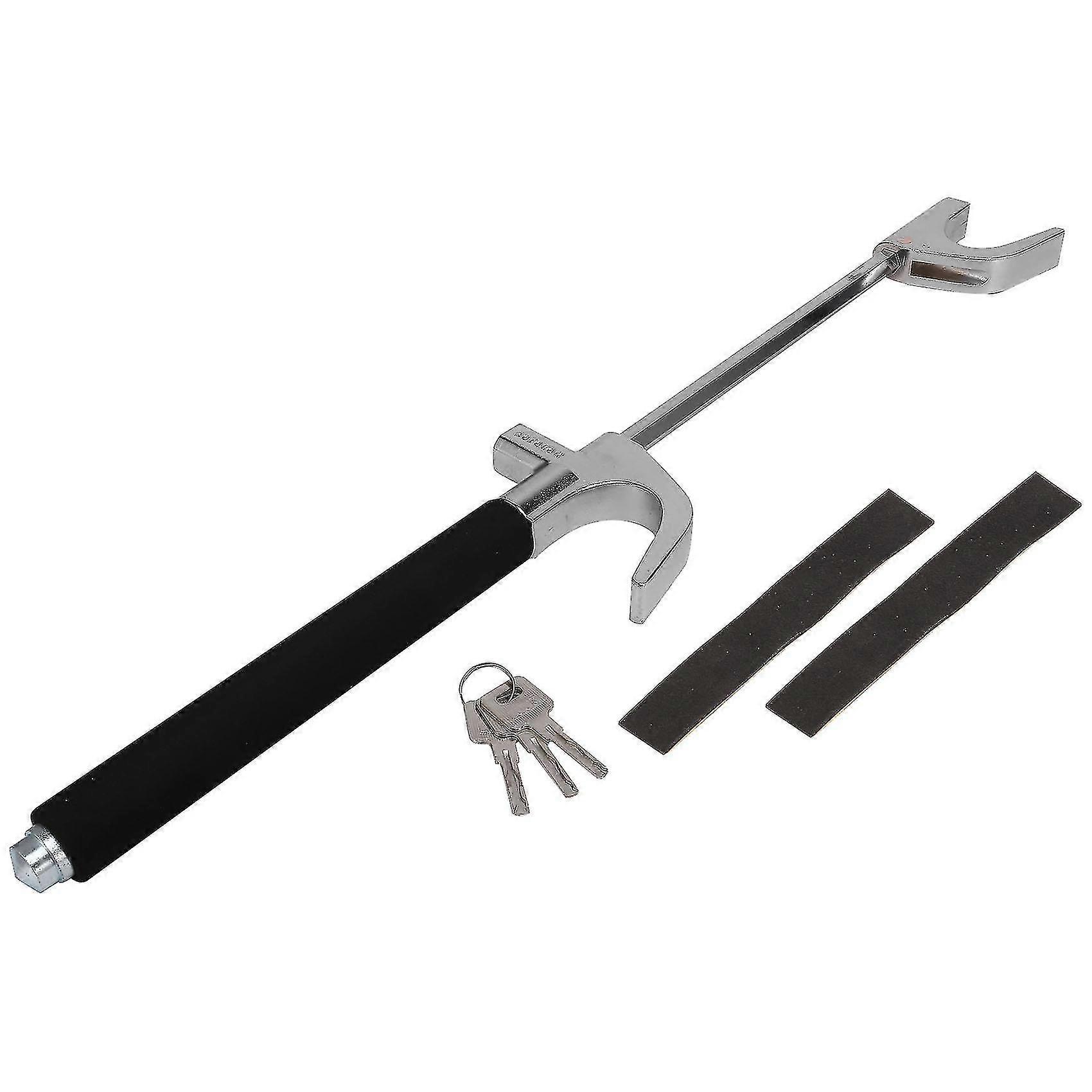 Car Steering Wheel Lock Adjustable Car Security Anti-theft Device Heavy Duty Steering Wheel Lock Un