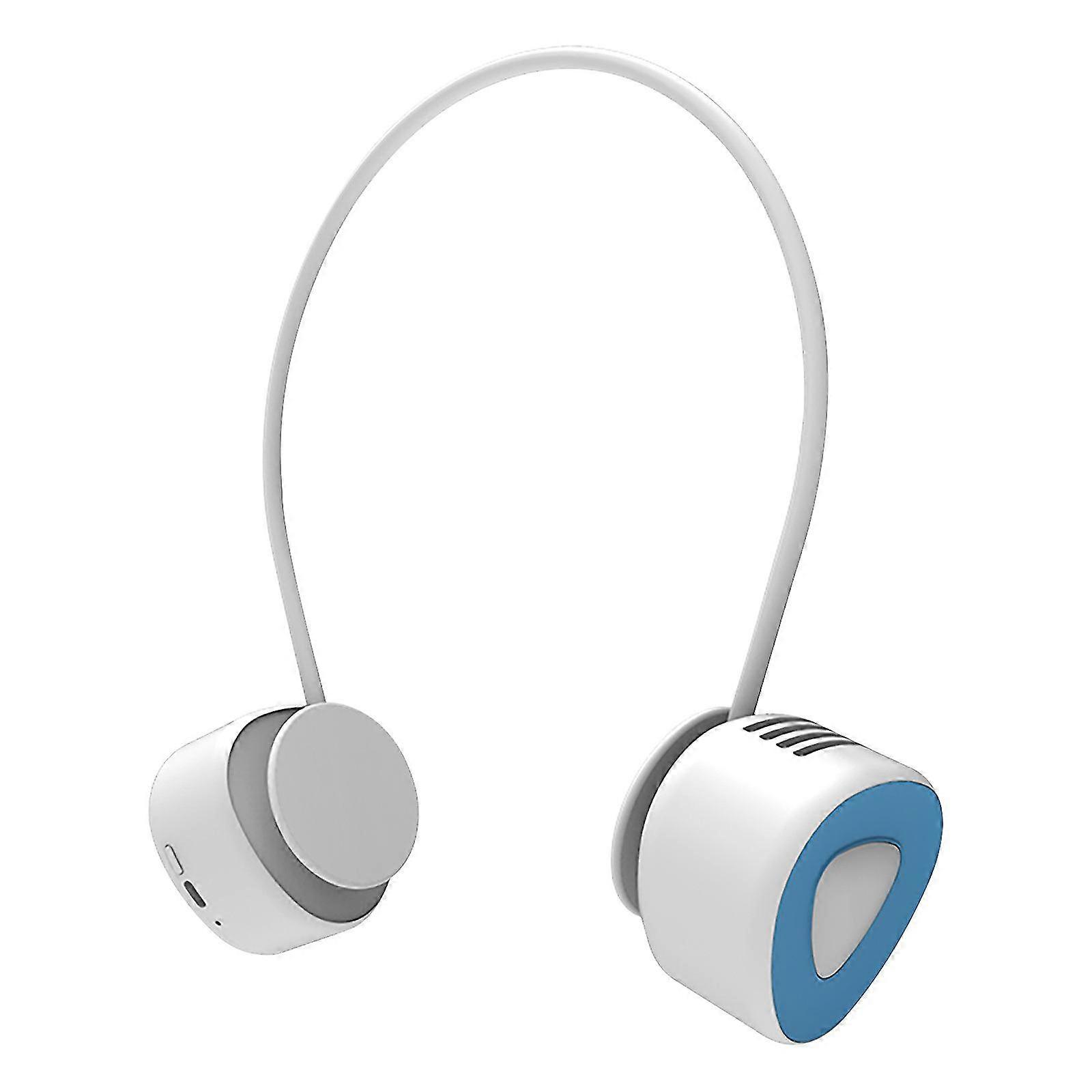 Retractable Drop-shaped Halterneck Fan Silent, Leafless, Adjustable Wind Power