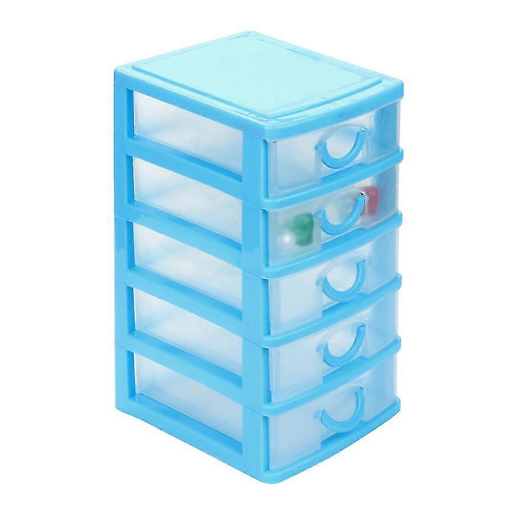 Durable Plastic Mini Desktop Drawer Sundries Case Small Objects