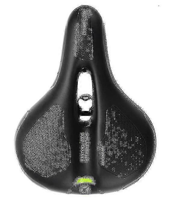 Mountain Bike Bicycle Middle Hollow Seat, Non-slip,comfortable(l 20.5*27cm)