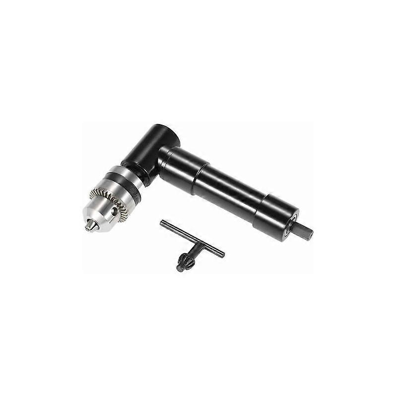 Right Angle Drill Bit Attachment Adapter, with Keyed Chuck, 8Mm Hex Shank