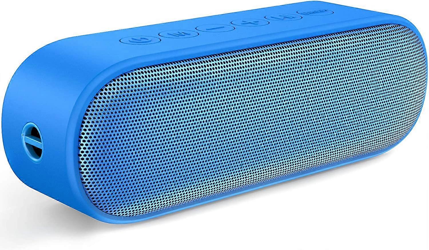 Loud Bluetooth Speaker,IPX7 Waterproof-Blue
