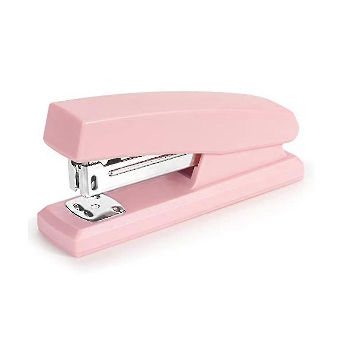 Stapler, Office Stapler, Stapler For Desk Portable Durable Staplers (pink)