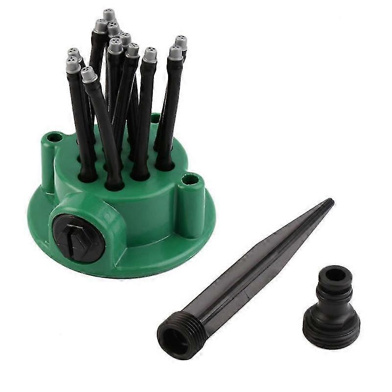 Garden 360 Degree Automatic Rotating Multi-head Watering Sprinkler