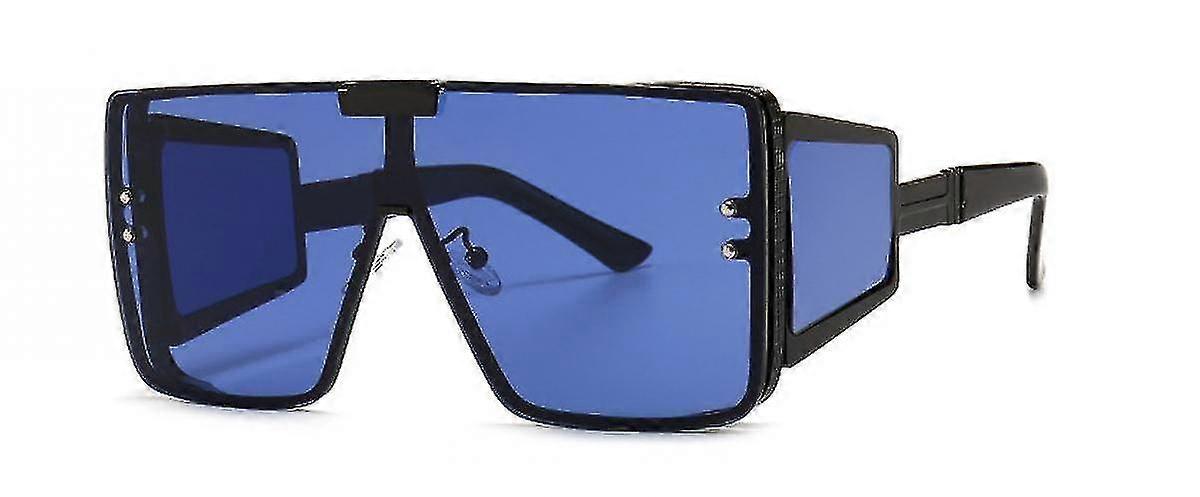 EVAGO one-piece Flat Top Retro Oversized Frame Solbriller